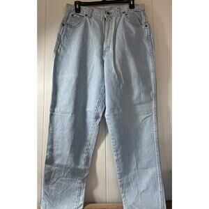 NEW Vtg Chic Jeans Plus Size 18 Light Wash High Rise Mom Jeans V7